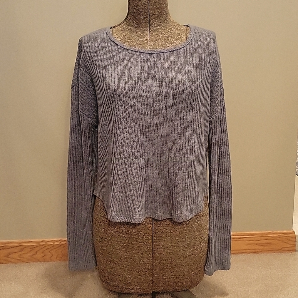 green Aeropastale open back sweater